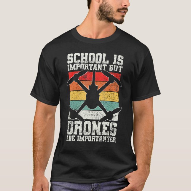 Camiseta Piloto Drone Drone Racing (Frente)