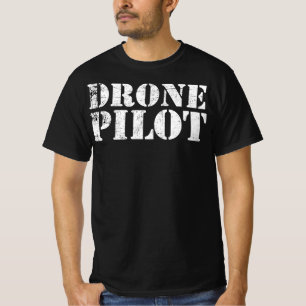 Camiseta Piloto Drone UAV UAS FAA Quadcopter Parte 107
