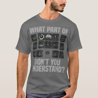 Camiseta Piloto Funny Design Para Aviões Homens Mulheres