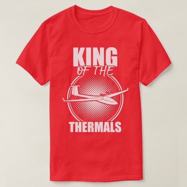 Camiseta Piloto Glider Gliders pilo em voo (Frente do Design)