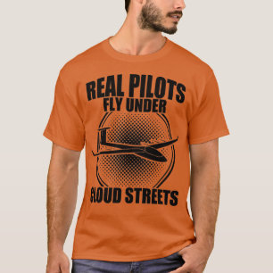 Camiseta Piloto Glider planador soprando presentes piloto d