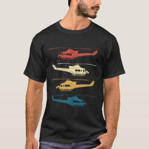 Camiseta Piloto Helicópteros Piloto de Helicópteros para Vo