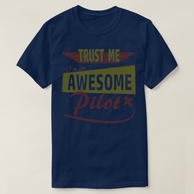 Camiseta Piloto Incrível (Frente do Design)