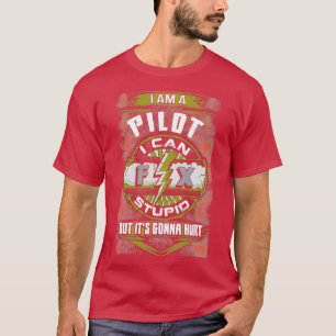 Camiseta Piloto Incrível Pode Corrigi-Lo