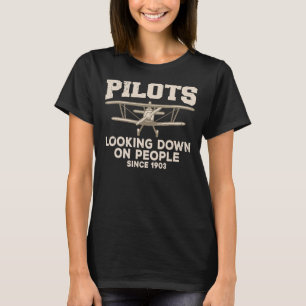 Camiseta Piloto legal Para Mulheres Piloto De Avião