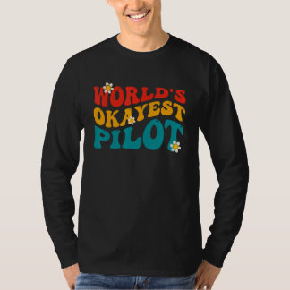 Camiseta Piloto Mais ou Menos do Mundo Piloto Divertido