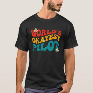 Camiseta Piloto Mais ou Menos do Mundo Piloto Divertido