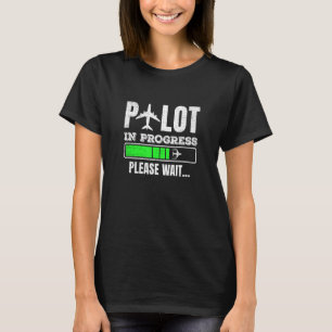 Camiseta Piloto No Futuro Avião-Piloto De Aviação