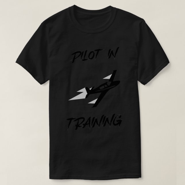 Camiseta Piloto no treinamento 1  (Frente do Design)
