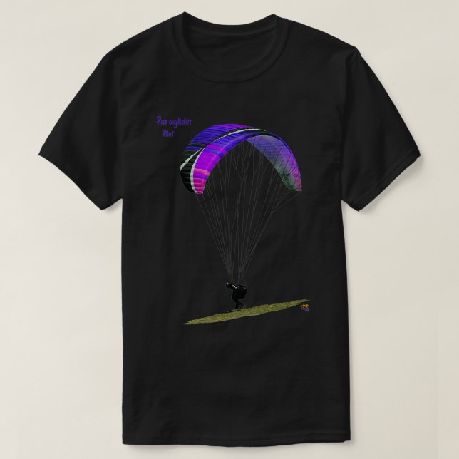 Camiseta Piloto Paragliding (Frente do Design)