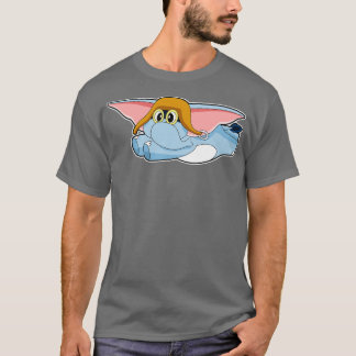 Camiseta Piloto-piloto de elefante