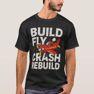 Camiseta Piloto RC Gift RC Modelo de avião T-Shirt