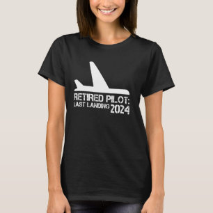 Camiseta Piloto Reformado Último Desembarque 2024 Funny Avi