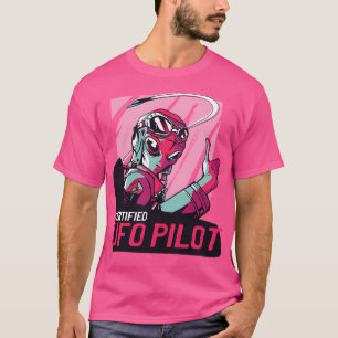 Camiseta Piloto Ufo de alienígena