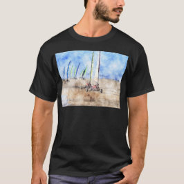 Camiseta Pilotos de Blokart na praia