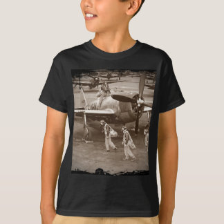 Camiseta Pilotos de combate em treinamento em raio P-47
