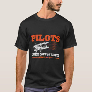 Camiseta Pilotos Em Busca De Pessoas Desde 1903