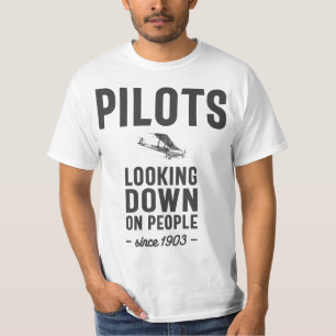 Camiseta Pilotos - Olhando Para As Pessoas Desde 1903