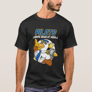 CAMISETA PILOTOS QUE OLHAM PARA AS PESSOAS