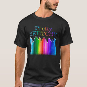 Camiseta Pílulas coloridas de artista escamoso 1