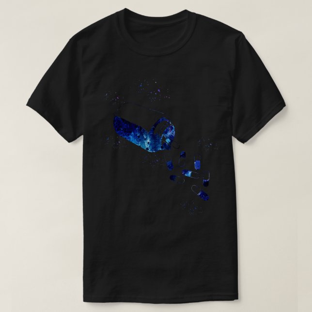 Camiseta Pílulas médicas 1 (Frente do Design)