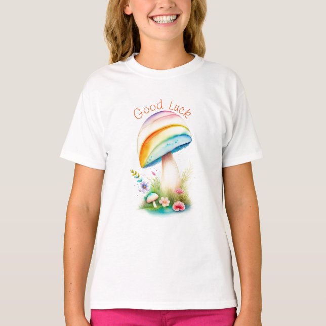 Camiseta Pilz Aquarellmalerei (Frente)