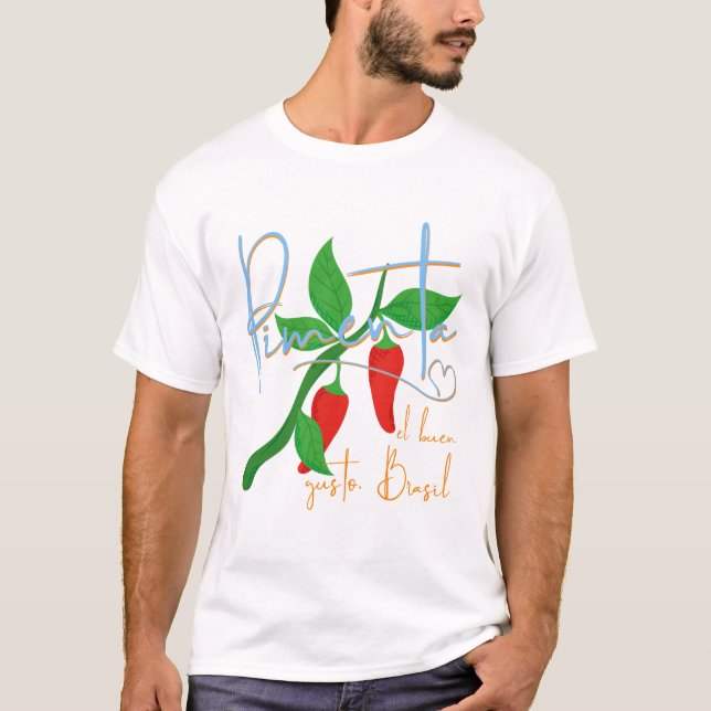 Camiseta Pimenta  (Frente)