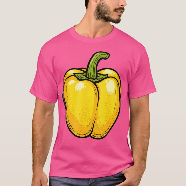 Camiseta Pimenta Amarela (Frente)