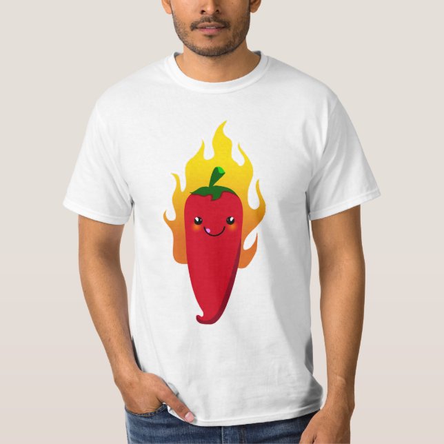 Camiseta Pimenta bonito Chu (Frente)