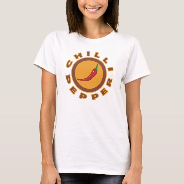 Camiseta Pimenta Chili. especiaria (Frente)