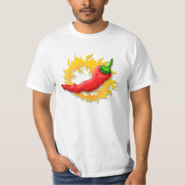 Camiseta Pimenta com chama
