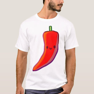 Camiseta Pimenta-de-pau-pimenta-de-pimento-branco Delight �