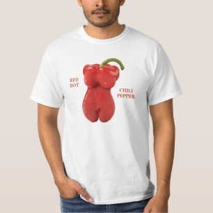 Camiseta Pimenta de pimentão encarnado