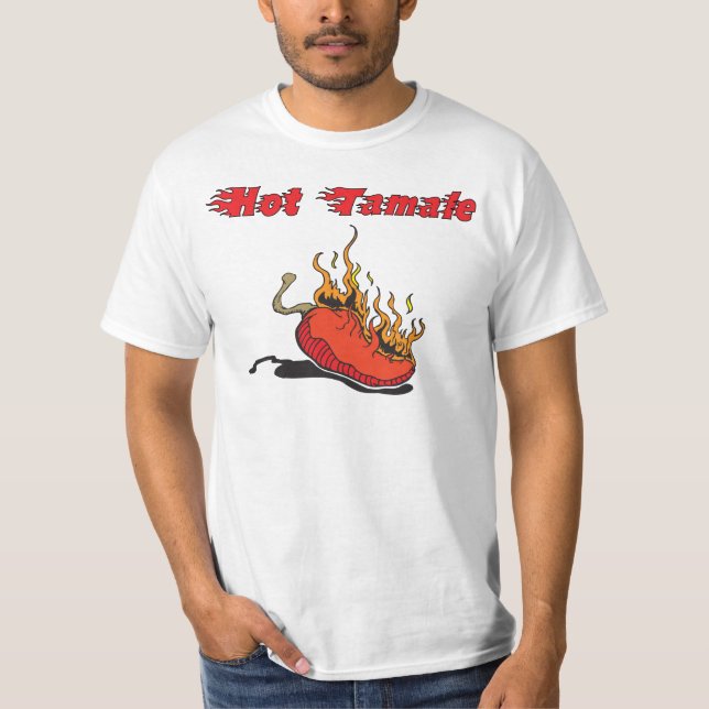 Camiseta Pimenta de pimentão - tamale quente (Frente)