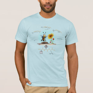 Camiseta Pimenta JOE, Bee-7 com texto personalizado, luz