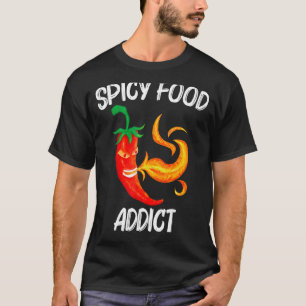 Camiseta Pimenta-Pimento Para Homens Salva-Pão Vermelha