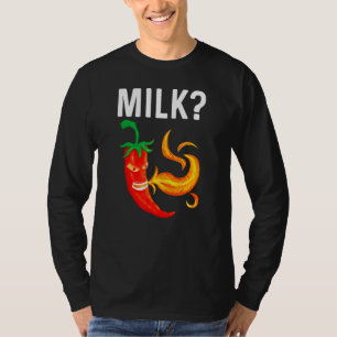 Camiseta Pimenta-Pimento Para Homens Salva-Pão Vermelha