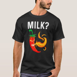 Camiseta Pimenta-Pimento Para Homens Salva-Pão Vermelha