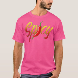 Camiseta Pimenta Quente Picante Picante Chili