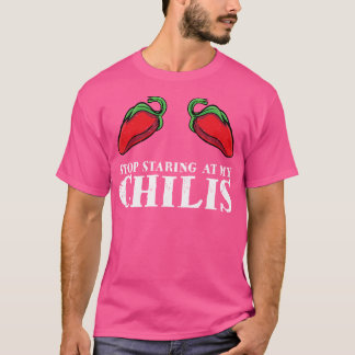 Camiseta Pimenta Vermelha, Comida Espicosa Engraçada Pare D