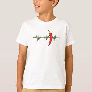 Camiseta Pimenta Vermelha - comida indiana