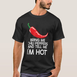 Camiseta Pimentas Vermelhas Secas Carolina Reaper Comida Ap