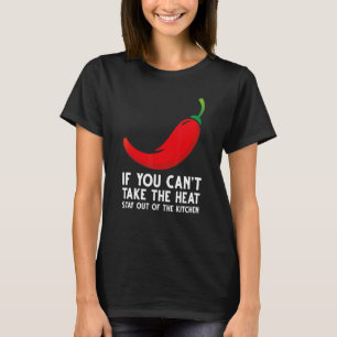 Camiseta Pimento-pimenta-do-pimento-vermelho com uma citaçã