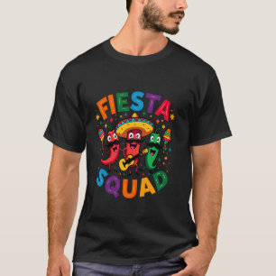 Camiseta Pimentões Engraçados festa Equipe Cinco de Mayo Me