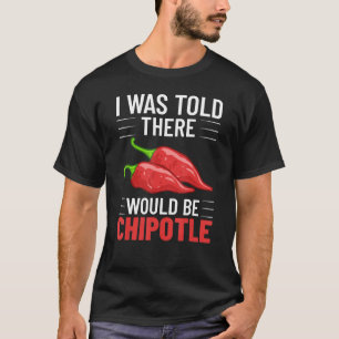 Camiseta Pimentos Chipotle Molce Chili Salsa Powder Queso F