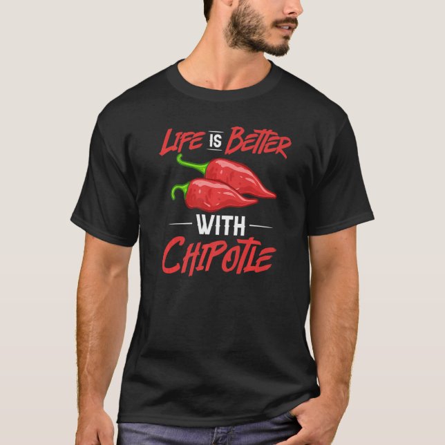 Camiseta Pimentos Chipotle Molce Chili Salsa Powder Queso F (Frente)