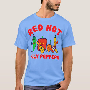 Camiseta Pimentos de pimenta de Bobo quente vermelho ltsp