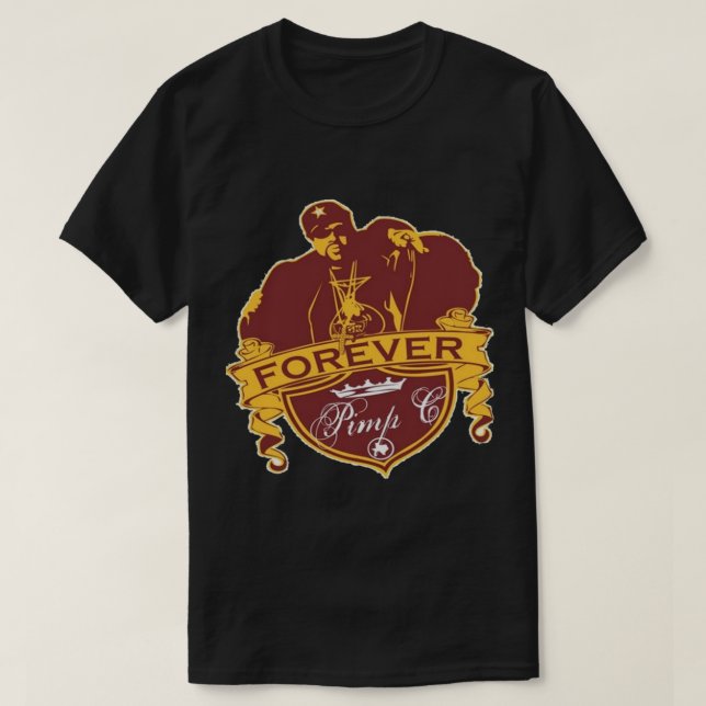 Camiseta Pimp C Forever Classic T Shirt (Frente do Design)