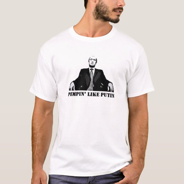 CAMISETA PIMPIN GOSTAM DE PUTIN (Frente)