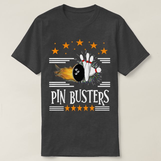 Camiseta Pin Busters T (Frente do Design)
